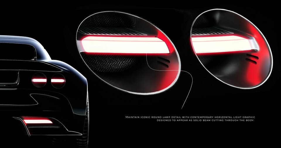 The redesigned taillight Nybolt TAILLIGHT1