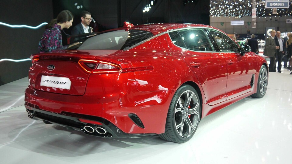 Geneva 2017: Kia’s Gregory Guillaume on the production Stinger Kia Stinger Rear