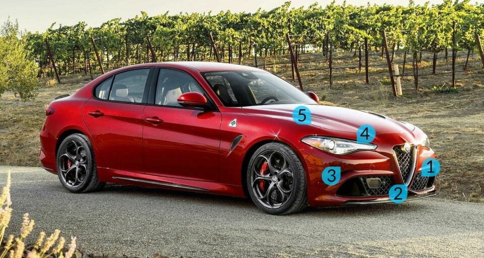 Design Review: Alfa Romeo Giulia Alfa Romeo Giulia Front
