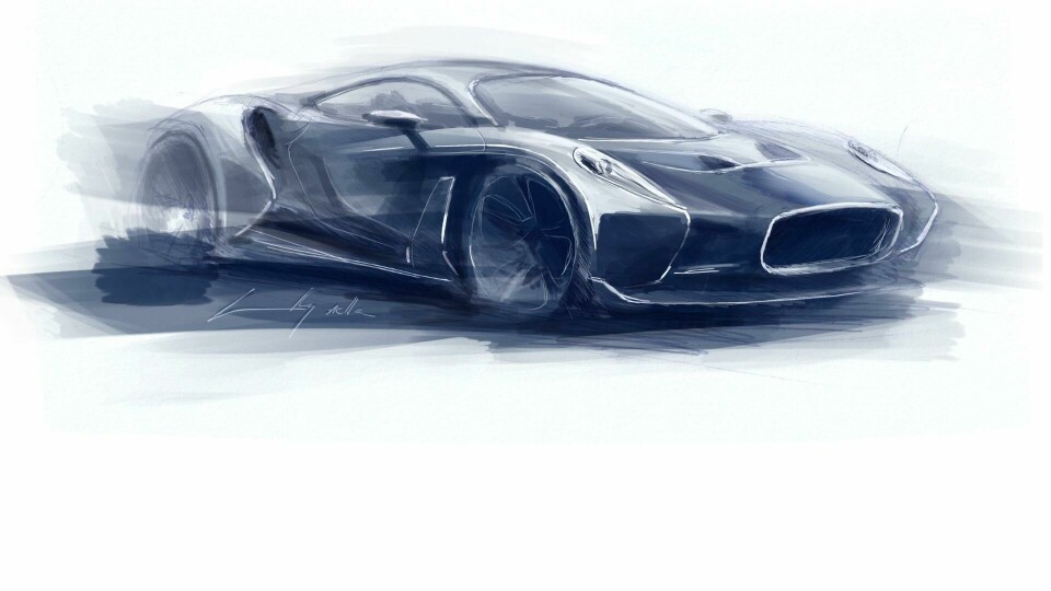Caterham design boss Anthony Jannarelly on his new ‘Art Car’ capsule range sketch