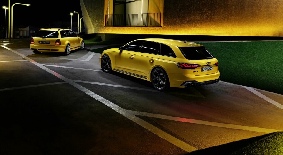 Massimo Fracella: Audi combines engineering knowledge and progressive design Audi RS4 hero old and new image