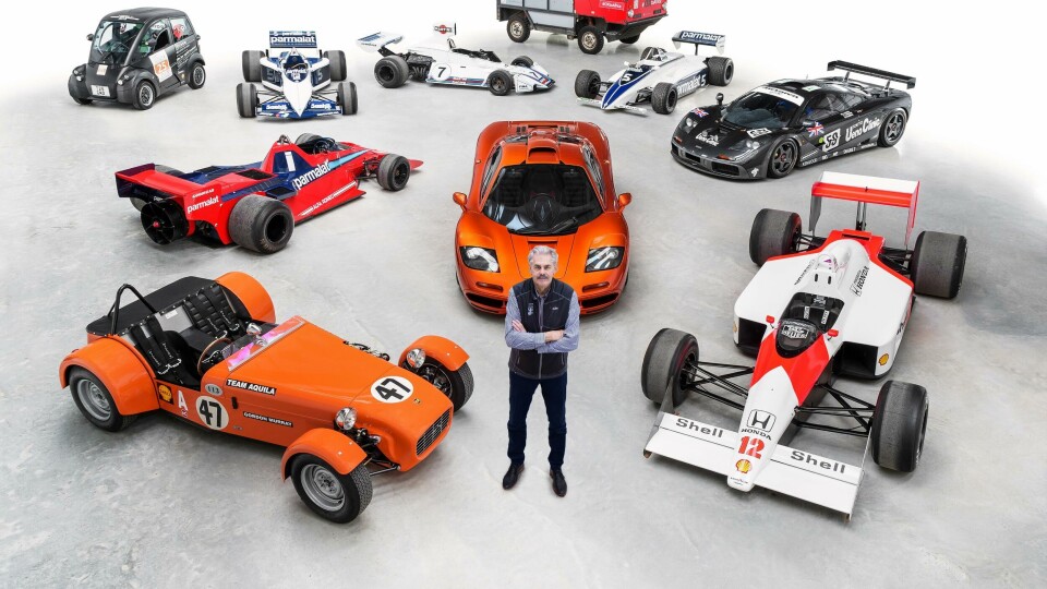 “I don’t have a computer and I can’t do CAD; I have a drawing board everywhere I go” HERO - Gordon Murray CBE