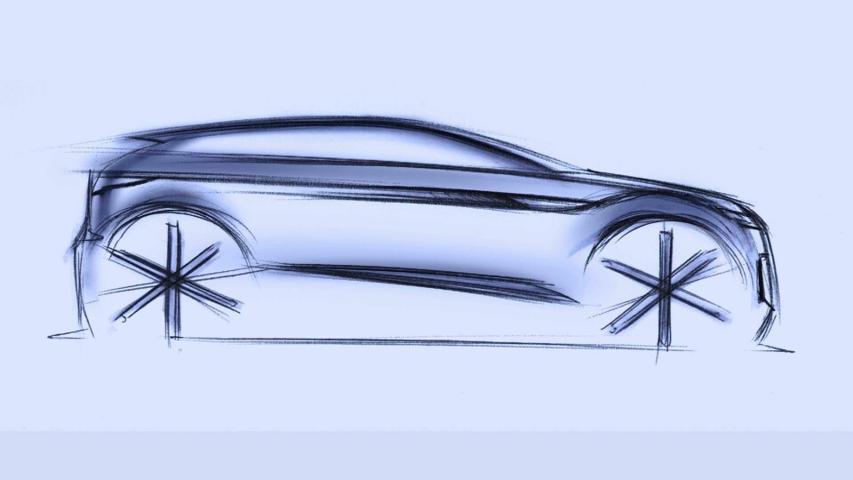 Range Rover Evoque series II sketch Range Rover Evoque series II sketch