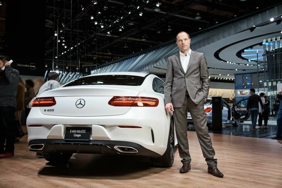 Detroit 2017: Mercedes E-Class Coupe 1 Merc E Class Coupe With Robert Lesnik