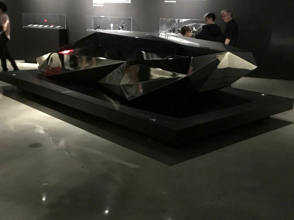 Intermediate generation Lo-Res sculpture at the Petersen Intermediate generation Lo-Res sculpture at the Petersen