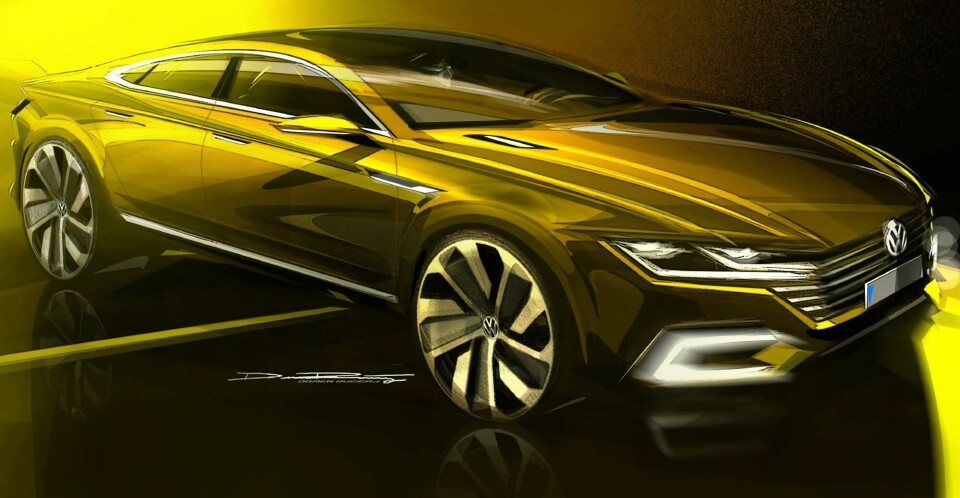 Design Development: Volkswagen Sport Coupé Concept GTE Volkswagen Sport Coupe Concept Gte 01