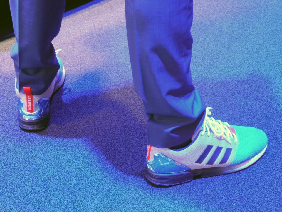 Frankfurt 2015: Laurens van den Acker’s trainers, IAA edition laurens-vda-01