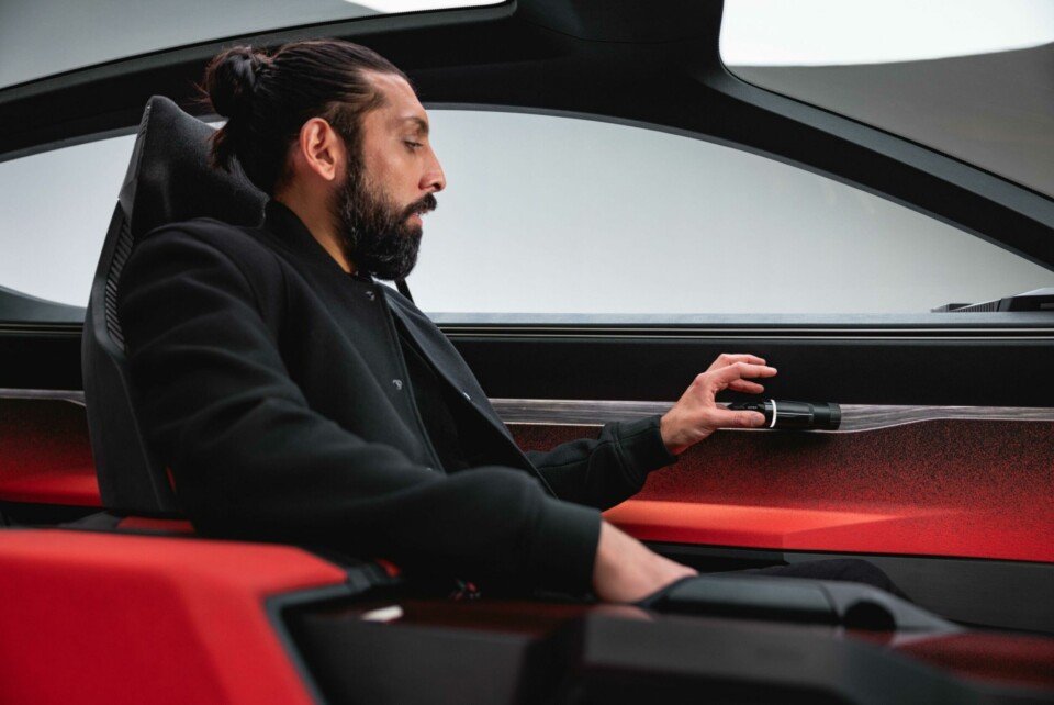 Odedra had previously worked on projects such as the Audi Activesphere concept Audi Activesphere concept30637