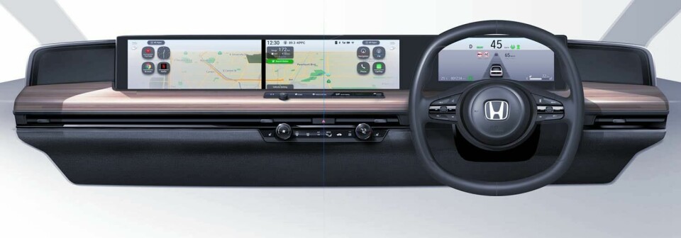 Dashboard and UX development sketch CDN_IM_A19_Honda E_s2-5 *Study S2