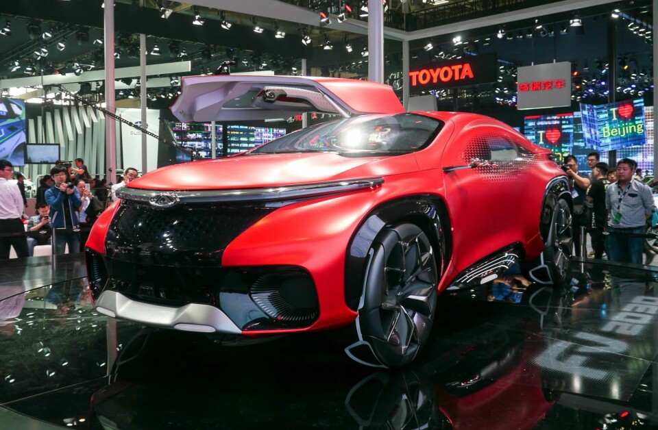 Beijing 2016: Chery FV 2030 is a crowd-pulling concept Chery Fv 2030 1