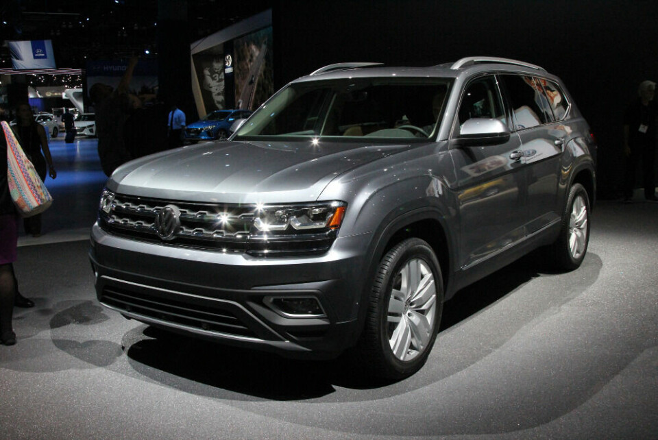 LA 2016: Volkswagen Atlas - putting VW back on the map Vw Atlas 3