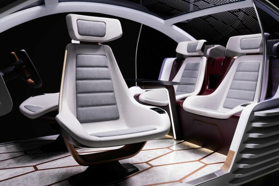 Covestro seats with a polycarbonate composite shell Covestro seats