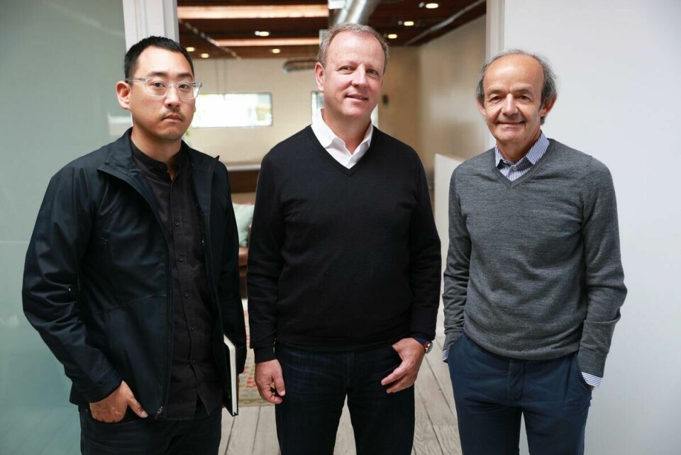 Richard Kim (left) with Chairman of the Advisory Board Stefan Krause, and Ulrich Kranz – founder and In Charge KIM-Kraus-Kranz