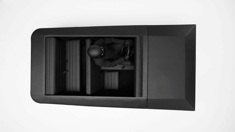 Overhead view of the Consumer. Seating for four. Bring your (black) helmet Overhead view of the Consumer. Seating for four. Bring your (black) helmet