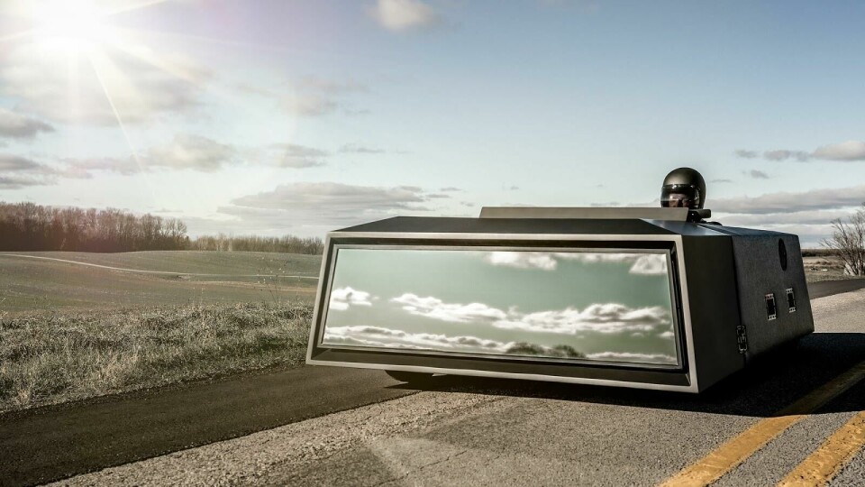 Front mask of the Consumer is a two-way mirror Front mask of the Consumer is a two-way mirror