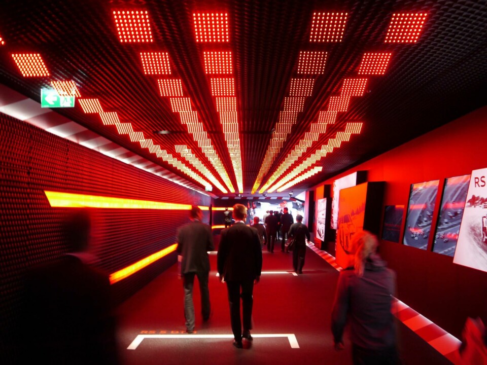 Frankfurt 2015: The Audi stand is so on brand audi-show-stand-04