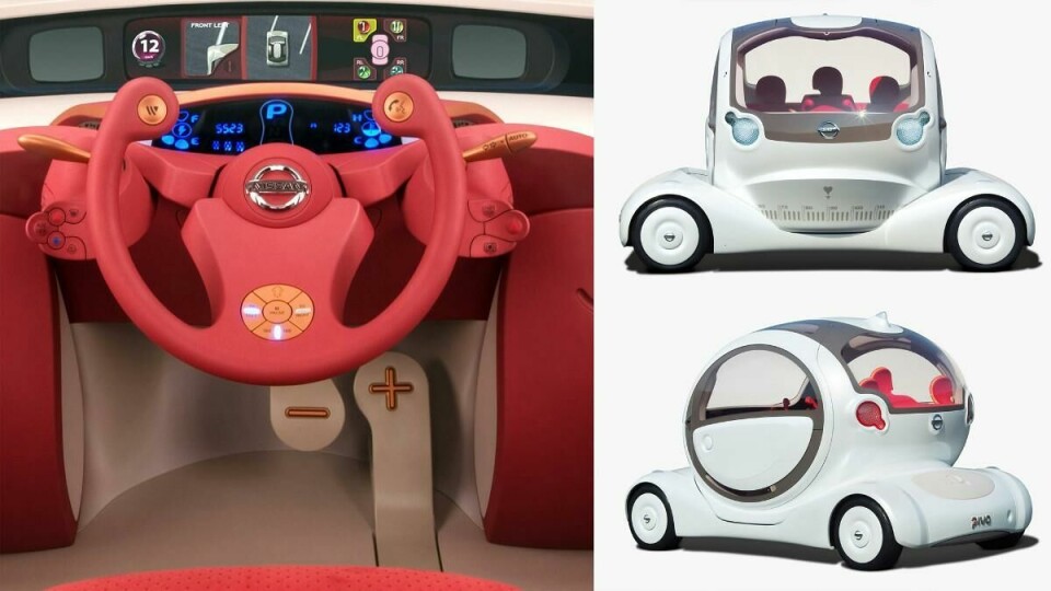 Interior trends: Pedal power 2005 Nissan Pivo Concept Web