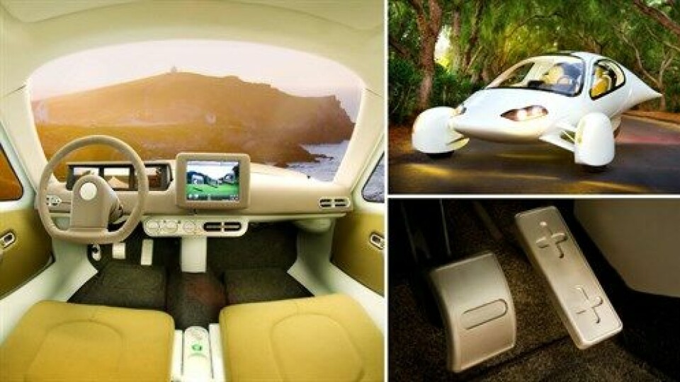 Interior trends: Pedal power 2008 Aptera Typ 1 Web