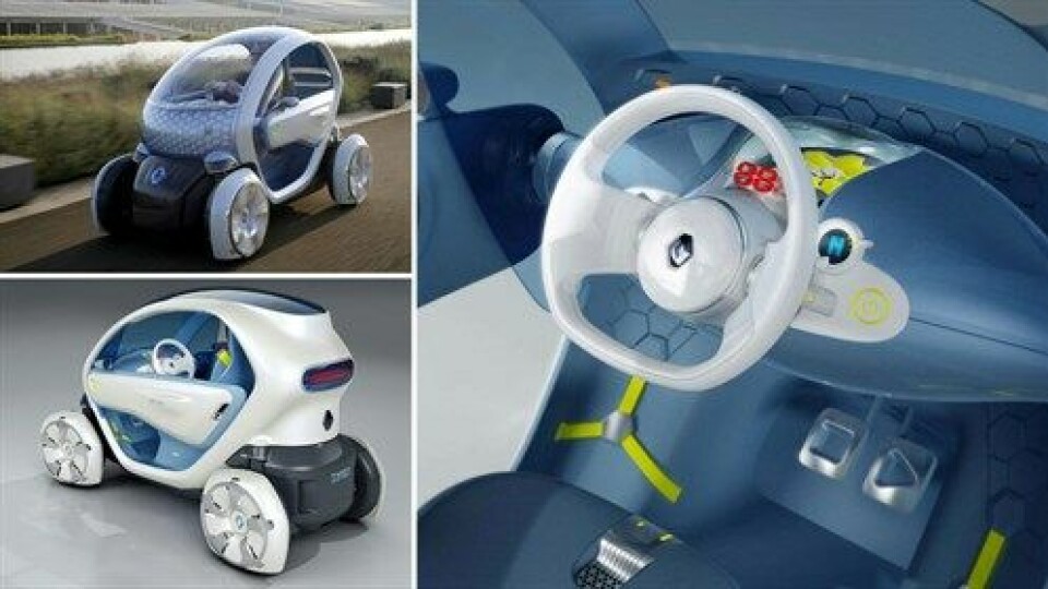 Interior trends: Pedal power 2009 Renault Twizy Ze Concept Web