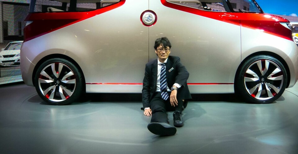 Interview: Yoshio Takeuchi, general manager, automotive styling design department, Suzuki 1 Yoshio Takeuchi Suzuki Air Triser Ext Side