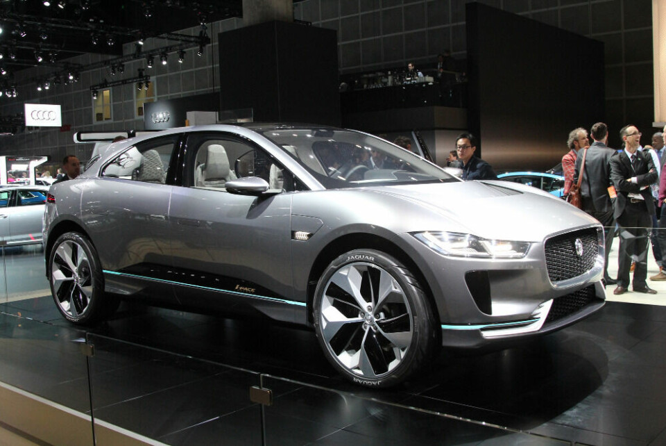 LA 2016: Jaguar I-Pace - a clear star of the show Jaguar I Pace 3