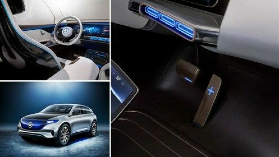 Interior trends: Pedal power 2016 Mercedes Generation Eq Web