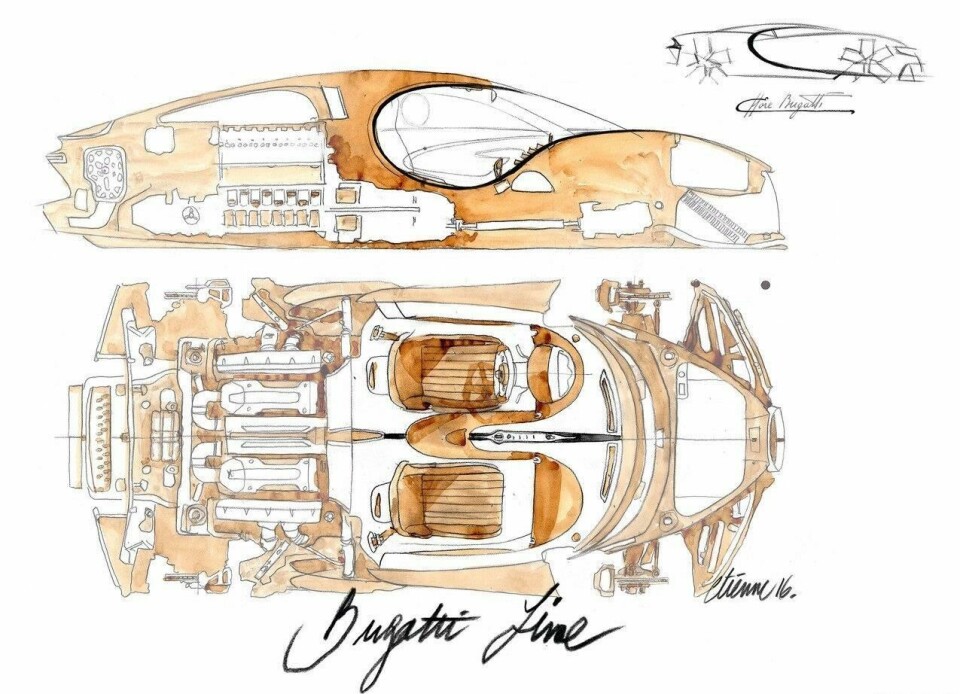 Bugatti Chiron: ‘The Bugatti Line’ Bugatti Chiron Package Painting