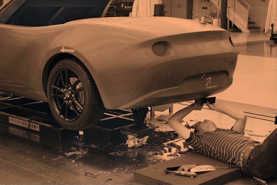Why we need designers and creatives in a world of AI Mazda MX5 exterior clay model