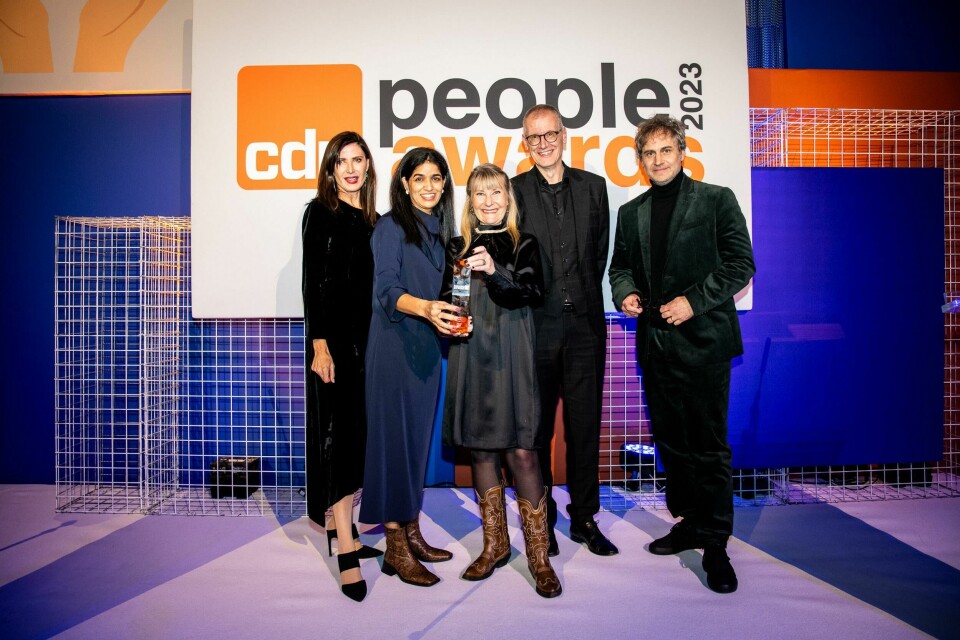 Volvo CMF team claimed the Best CMF Design Team award Volvo CMF team CDN_PeopleAwards-2