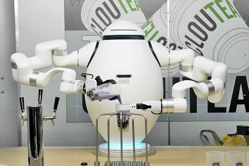 The Boba Robot at CES 2023 Boba Robot