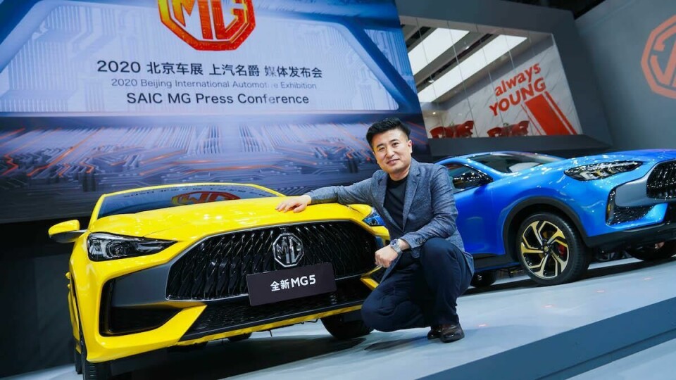 Shao Jingfeng, the design brains behind the MG 5 Shao Jingfeng, the design brains behind the MG 5