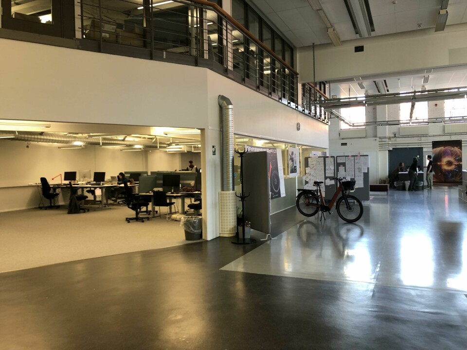 A small section of the sprawling, partially undeground, Gothenburg studio Afry studio_5061 (002)