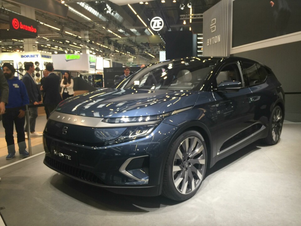 Frankfurt 2019: Byton inches closer to massive screen production Byton M-Byte - ext F3Q