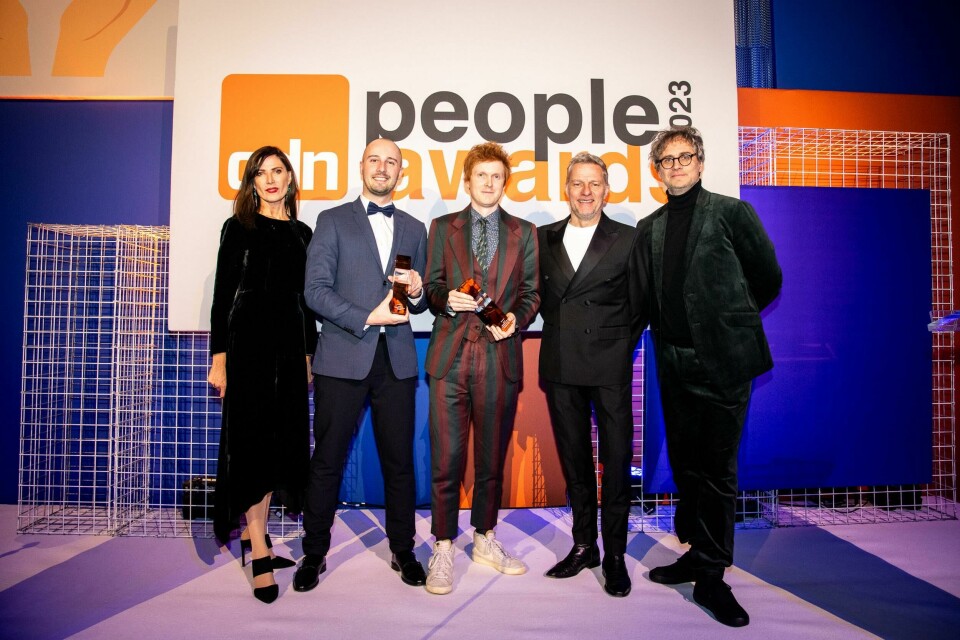 Best Sketcher Award had a joint winner Thomas Lienhart from Zeekr, and Christopher Shaw of Mahindra Advanced Design Europe Best Sketcher Award_CDN_PeopleAwards-9