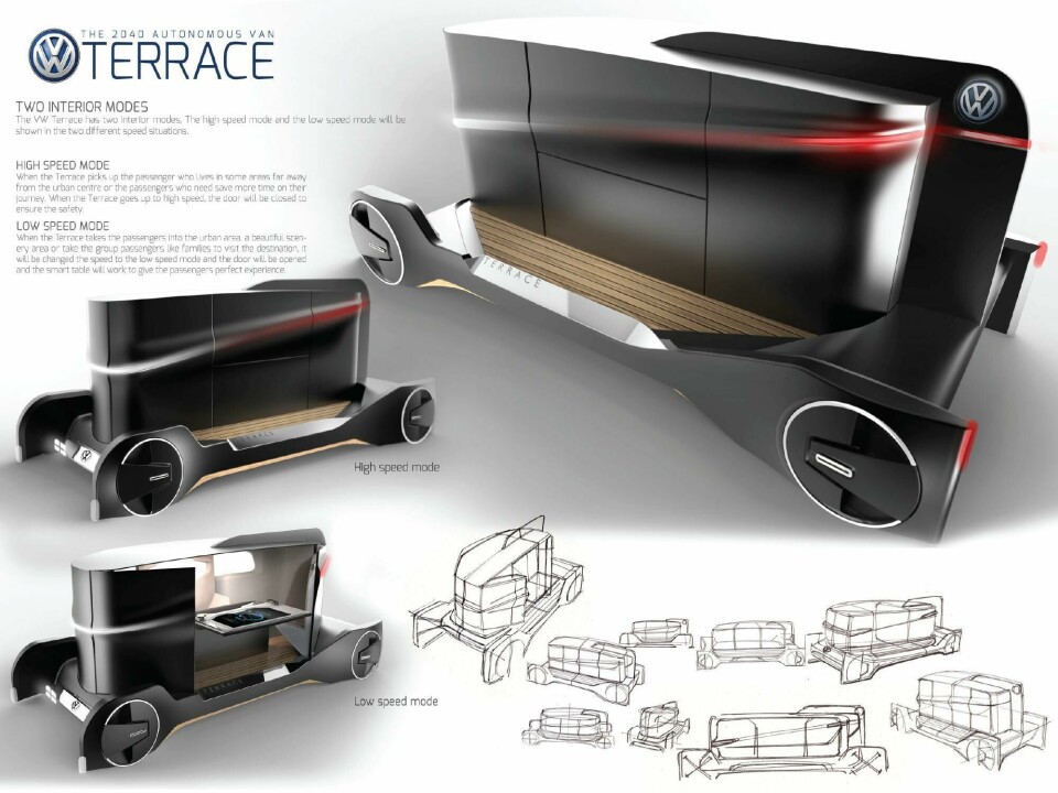 Self-driving Volkswagen wins Car Design Awards Global competition Student Design Of The Year Cdag15 02
