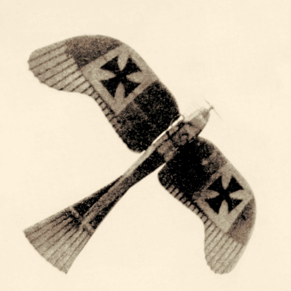 The Rumpler Taube monoplane based on a design by Igo Eltrich. The first production airplane manufactured in Germany Rumpler_Taube_monoplane