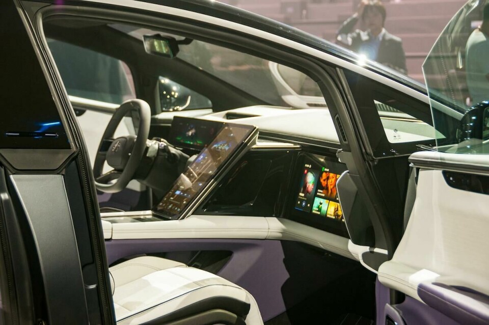 Interior of the HiPhi X Founders Edition interior 2