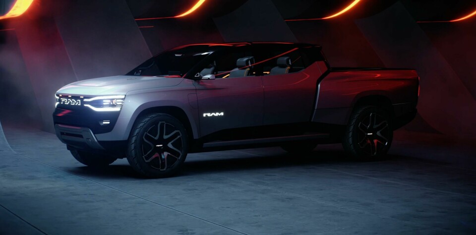 Students challenged to design electric truck of the future Ram BEV 1500 concept hero