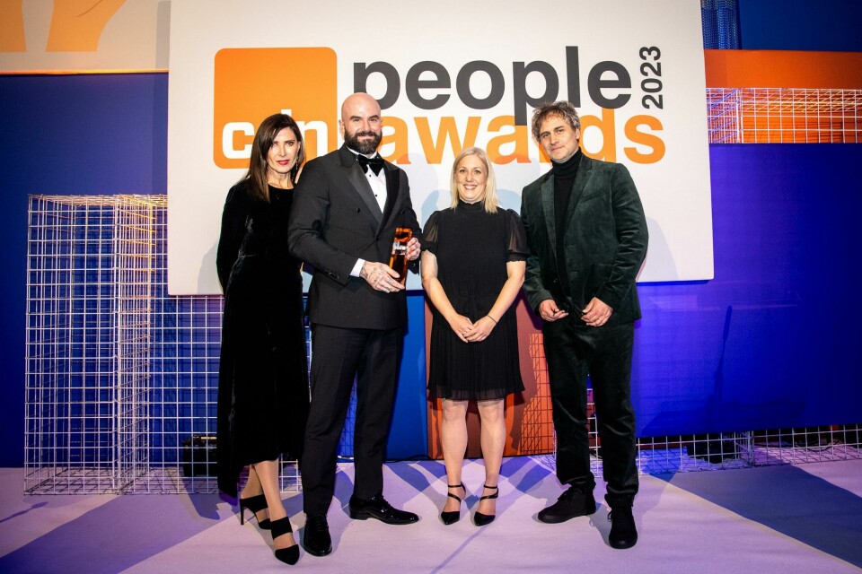 Patrick Jordan-Patrikios successful in the Challenging the Industry award Patrick Patrikos_CDN_PeopleAwards-11