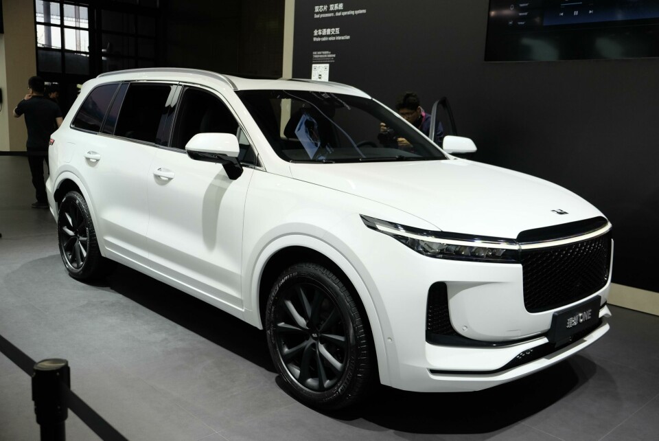 Leading Ideal - A car designed from the touchscreens out CDN HMI Shanghai Leading Ideal One-8