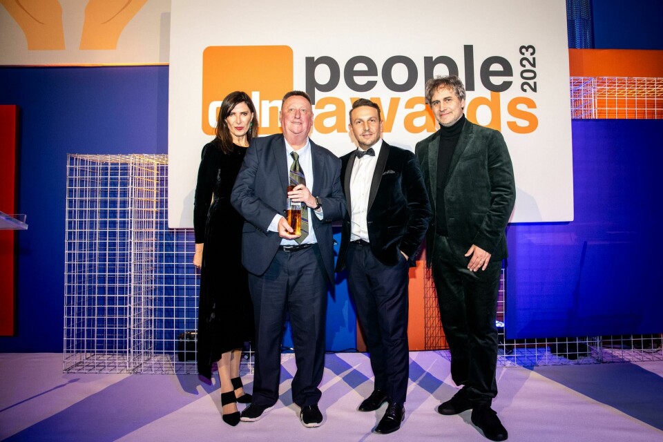 Professor Dale Harrow won Design Educator of the Year Dale Harrow_CDN_PeopleAwards-13