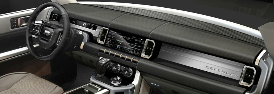 Next version of the IP development with a deeper top pad theme CDN Land Rover Defender 2019 2_18