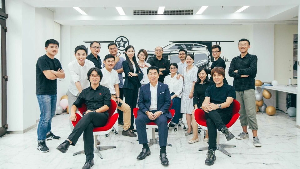 Taiji Toyota and his team Taiji Toyota and his team