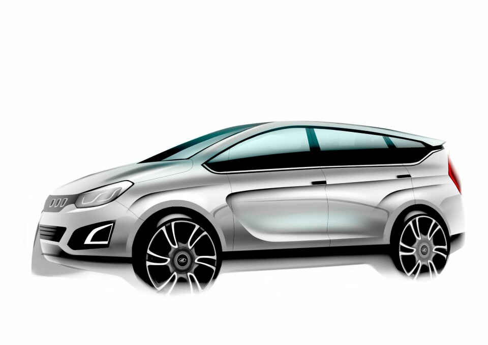 Exterior forms and surfacing on the Marazzo were inspired by the streamlined shape of a shark side.jpg