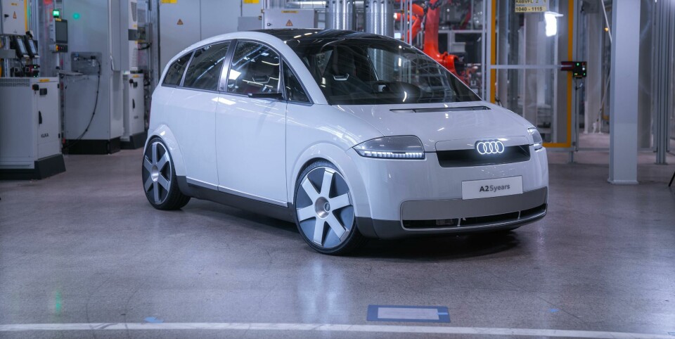 Audi gives apprentices the chance to reimagine iconic A2 as one-off concept Audi A2 E-Tron hero full res