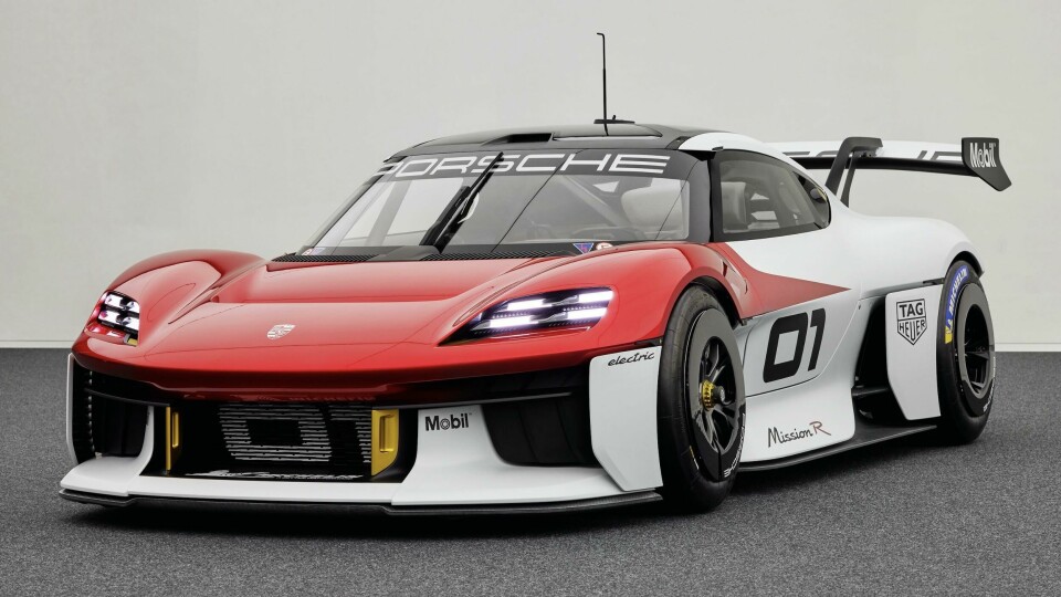 The Mission R is based on a Boxster/Cayman platform Porsche Mission R Concept