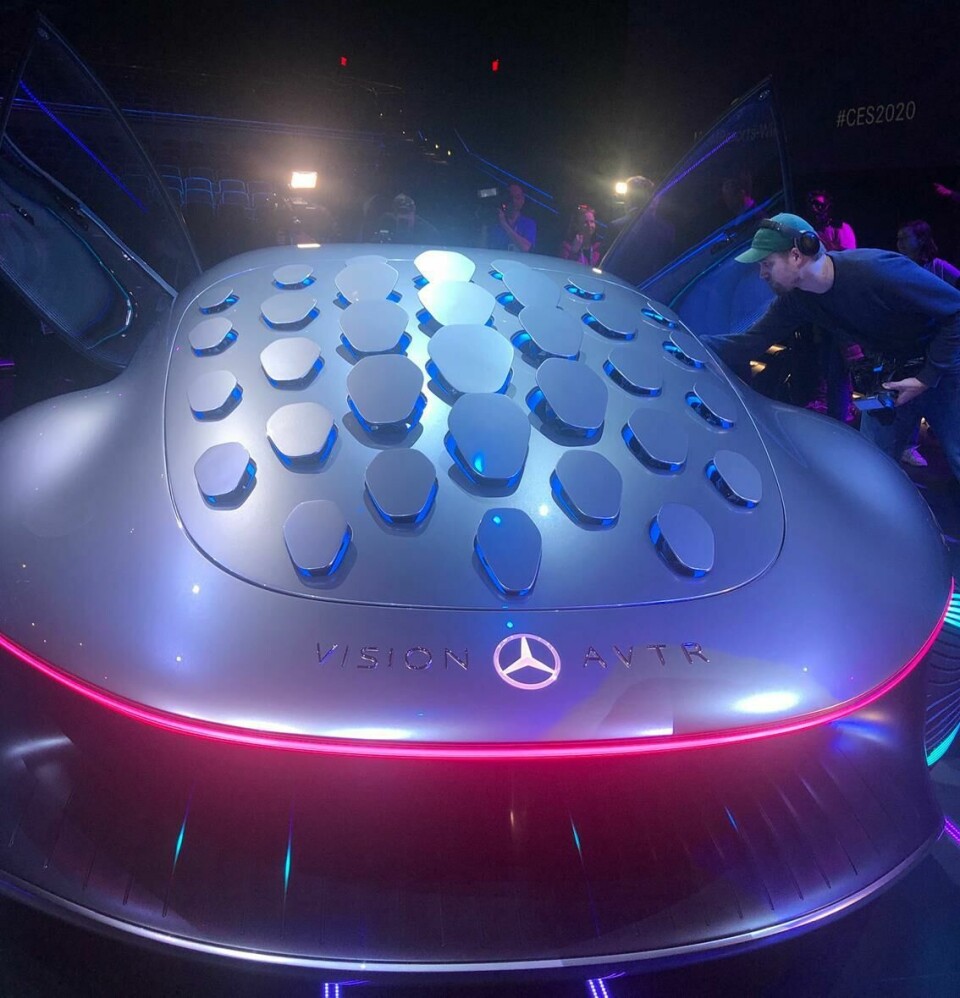 ‘Neuro fibres’ on the rear of AVTR CDN CES 2020 Mercedes AVTR image004