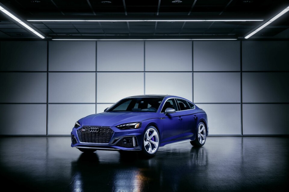 Sleek and potent: the Audi RS 5 Sportback Audi RS 5 Sportback