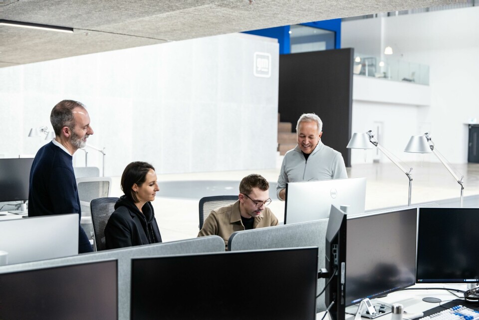 Dominic Najafi (left) and Julian Thomson (right) giving off ‘hovering art director’ vibes General Motors Advanced Design-UK studio Julian Thomson, Dominic Najafi, Oliver Cattell-Ford