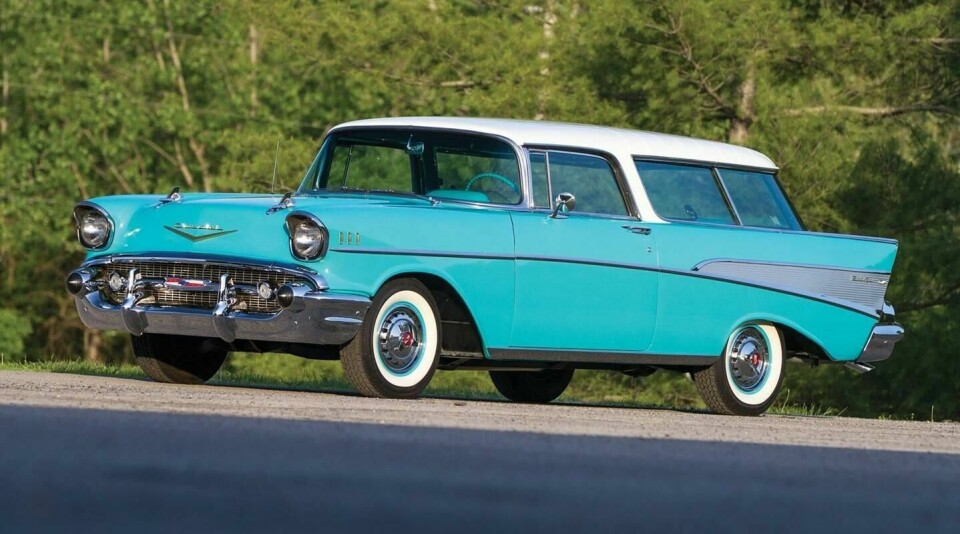 The 1957 production Nomad – also a classic, if not as pure as the 1955 1957 Chevrolet Nomad